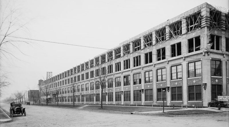 Detroit Packard Plant abandoned factory ruins