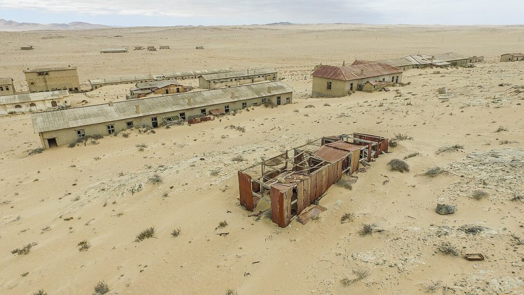 Today's Kolmanskop Ghost Town Buildings